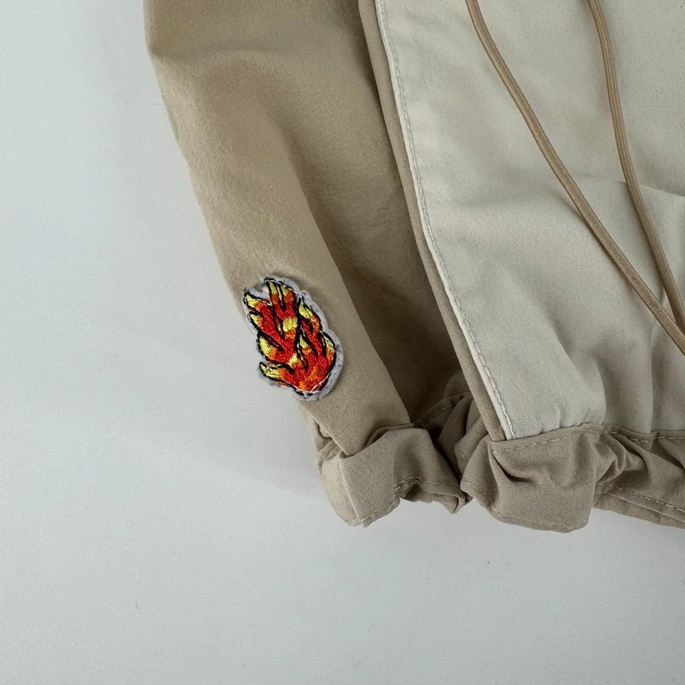 Teddy‎ Fresh Colorblock Anorak Jacket Hoodie Small Pullover Streetwear